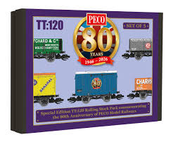 Peco TTR58880 - Peco 80th Anniversary Special Edition Rolling Stock Pack