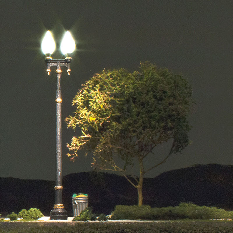 Just Plug Lighting 5640 - Double Lamp Post Street Lights