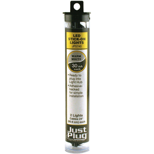 Just Plug Lighting 5740 - LED Stick-On Lights WARM WHITE