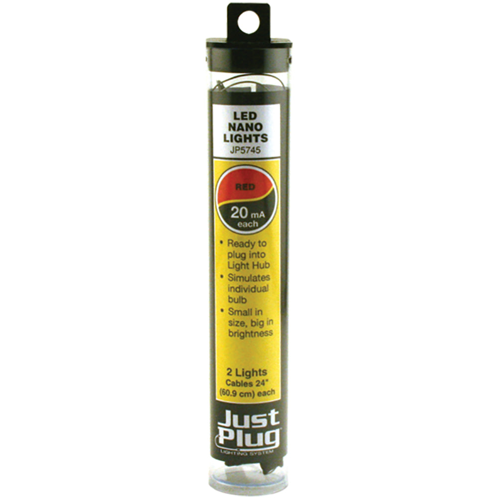 Just Plug Lighting 5745 - LED Stick-On Lights RED