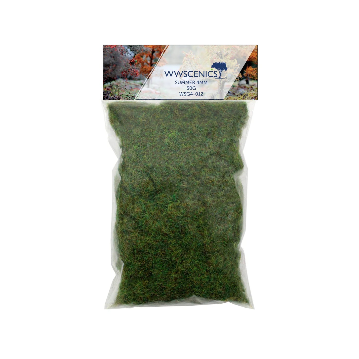 WWScenics WSG4-012 - 4mm Summer Static Grass (50g)