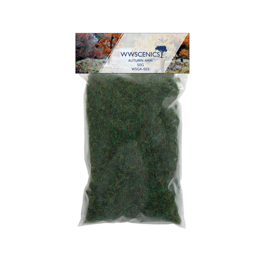 WWScenics WSG4-021 - 4mm Autumn Static Grass (50g)