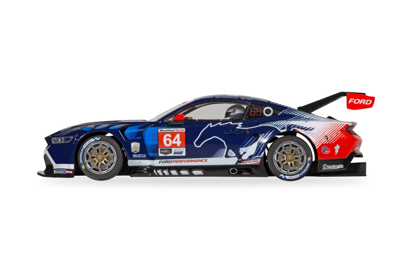 Scalextric C4503 - Ford Mustang GT3 - Multimatic Motorsports - 24 hours of Daytona 2024