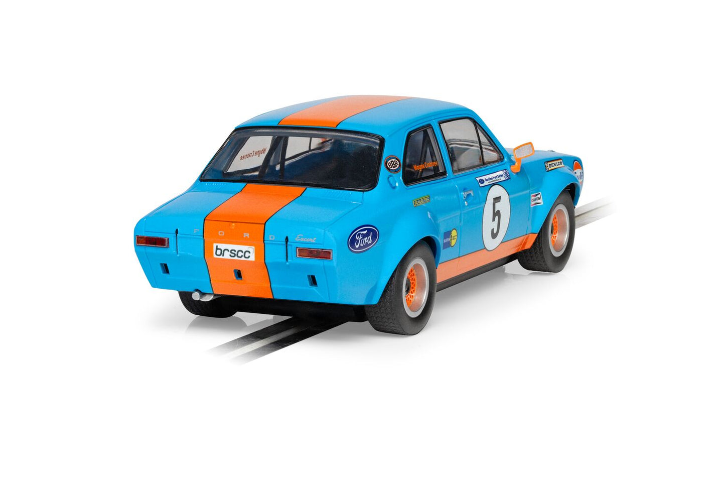 Scalextric C430 - Ford Escort Mk1 - Wayne Crabtree Modified Ford Series 2023 - Gulf Edition