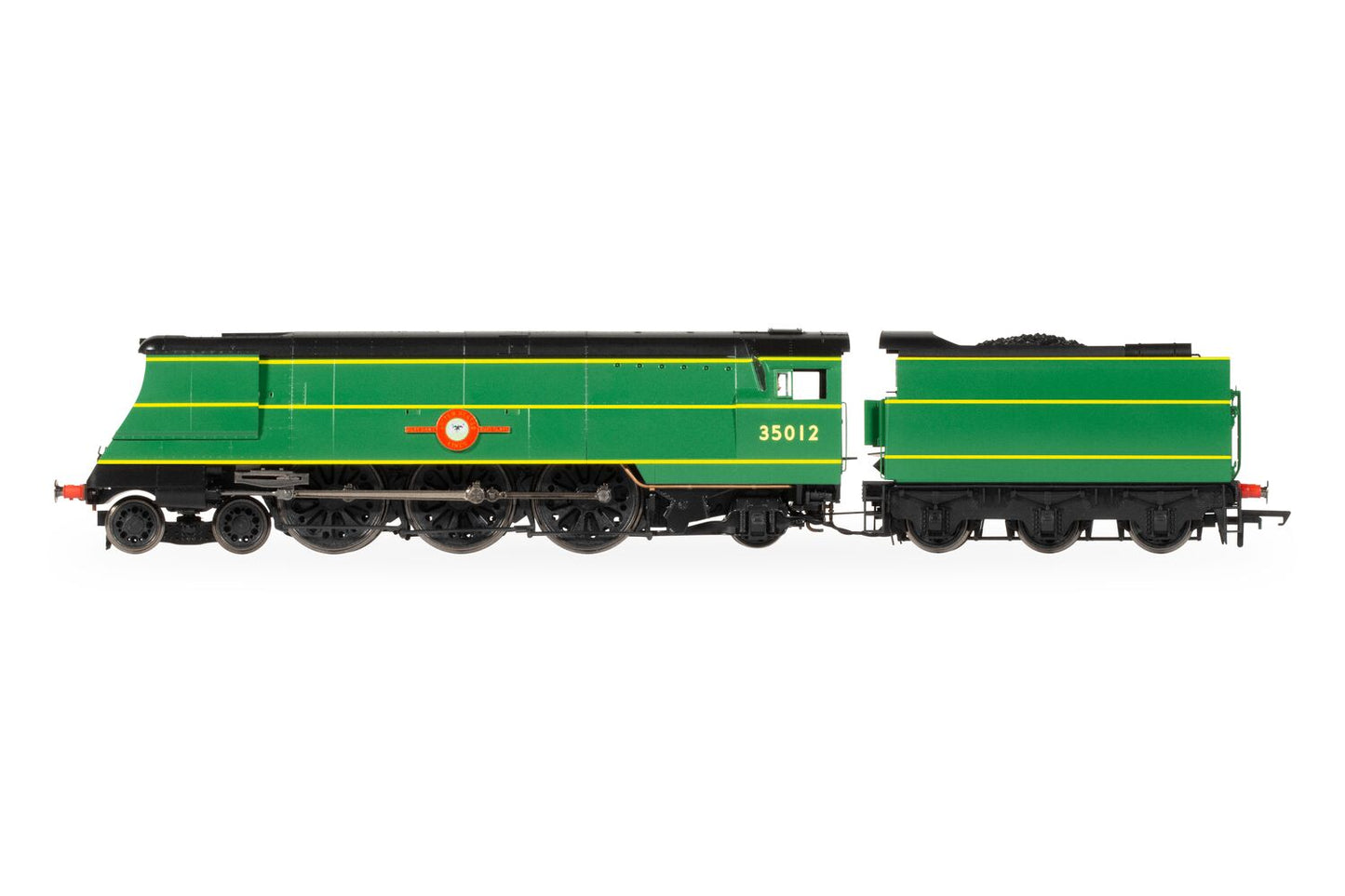 Hornby R3860 - R3860 BR, Merchant Navy Class, 4-6-2, 35012 'United States Lines'