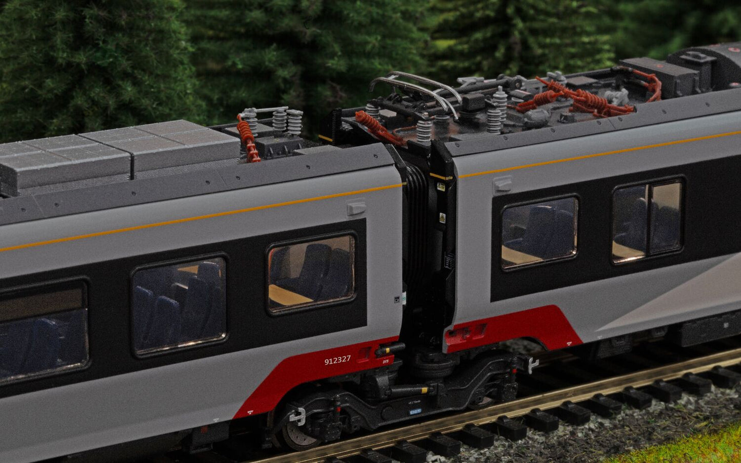 Hornby R3963 - Greater Anglia, Class 755/3 'FLIRT' 3 Car Train Pack
