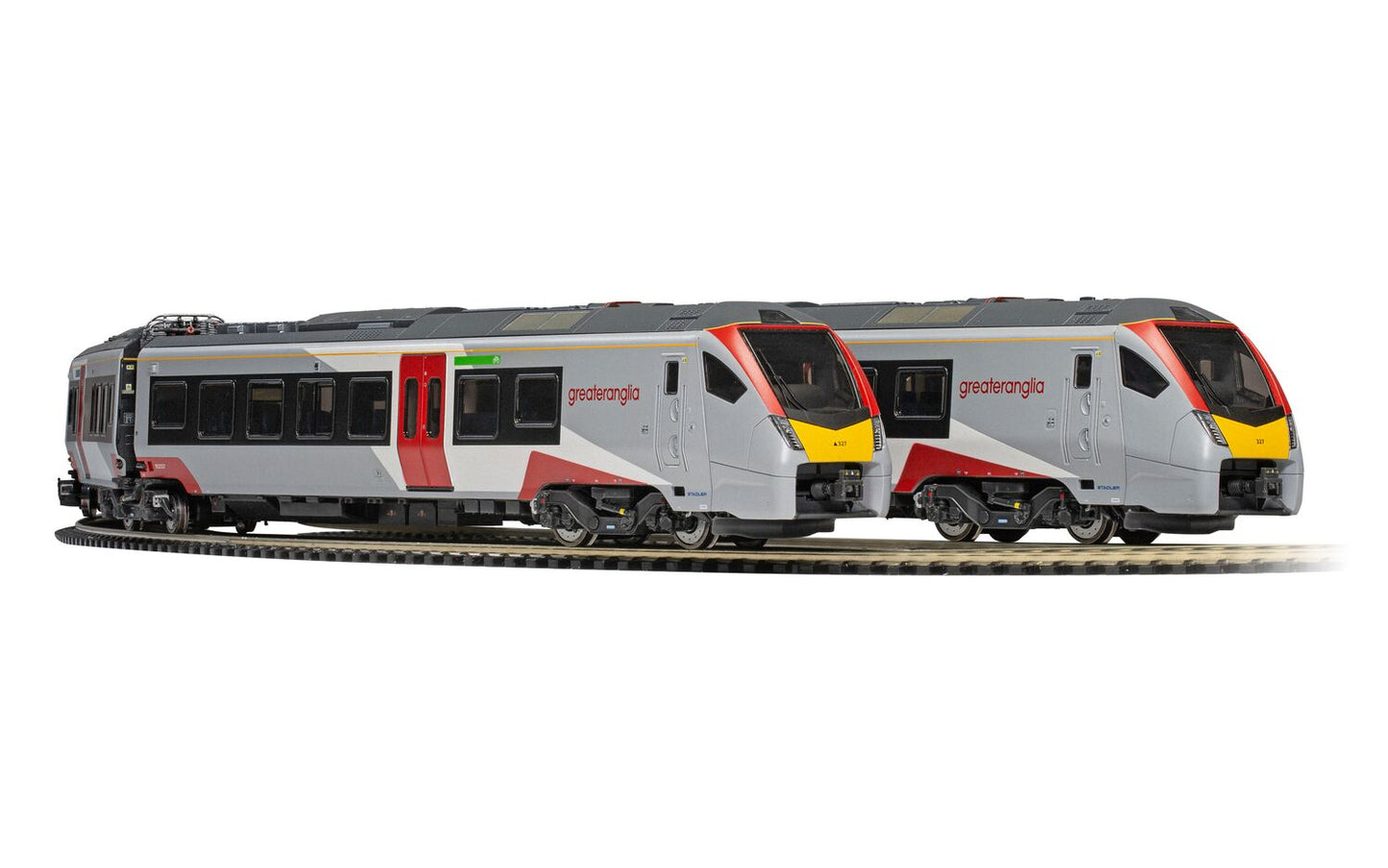 Hornby R3963 - Greater Anglia, Class 755/3 'FLIRT' 3 Car Train Pack