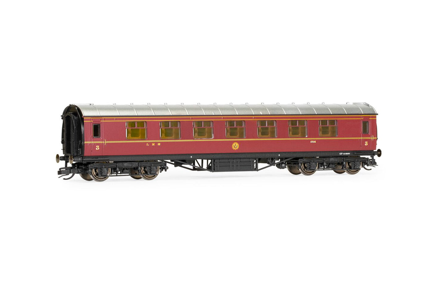 Hornby TT4008 - LMS 57' Corridor Third Class Coach No.1716
