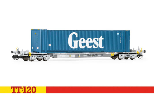 Hornby TT6033 - TOUAX - 'GEEST' 45ft Container - Sffgmss IFA Wagon