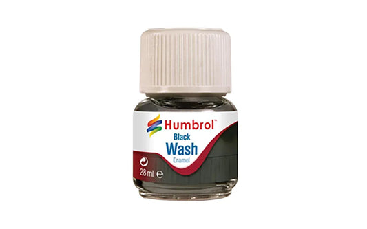 Humbrol AV0201 - Enamel Wash: Black