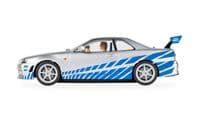 Scalextric C4674 - Nissan Skyline GT-R (R34) - 2 Fast 2 Furious