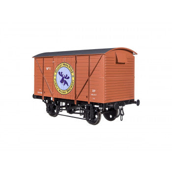 Dapol 7F-056-026W - BR Standard Planked Van 'Purple Moose Brewery' No. 1 Weathered