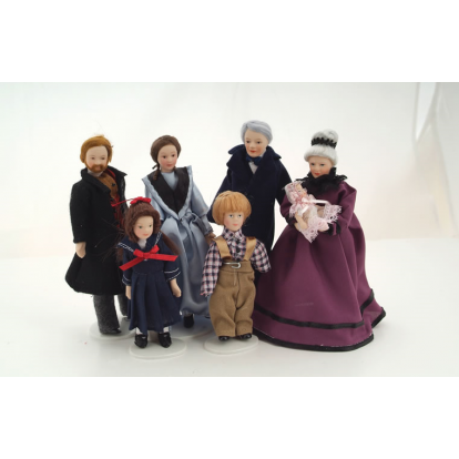 Streets Ahead DP090 - Victorian Family Set, 7 pieces