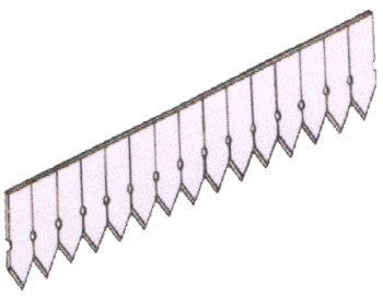Dornaplas B24 - GWR Station Valancing Straight Type (5 sprues per kit)