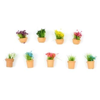 Gaugemaster GM1644 - Flowers in Pots Set B (9)