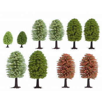 Gaugemaster GM1801 - Spring Tree Pack of 10 5-9cm