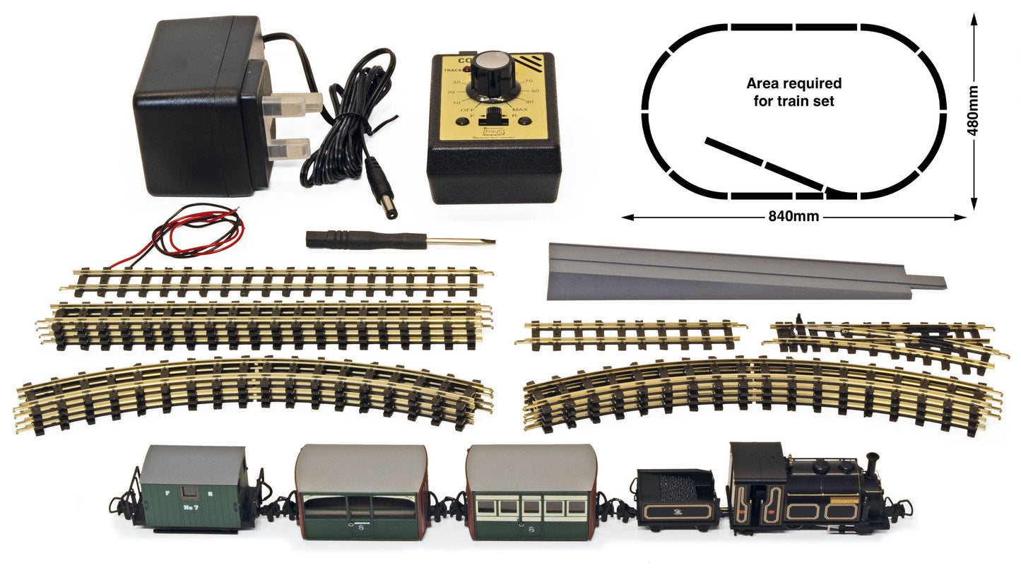 Peco GR1052 - "Welsh Pony Express" 009 Train Set - Not DCC Ready