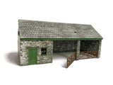 Scale Model Scenery KX064 - OO Farm Machinery/Tractor Store & Workshop