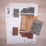 Scale Model Scenery KX069 - OO Low Relief Period Terraced Shop - OO Gauge