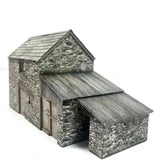 Scale Model Scenery KX084 - OO "Polsue" Barn/Stores & Workshop - OO Gauge
