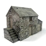 Scale Model Scenery KX084 - OO "Polsue" Barn/Stores & Workshop - OO Gauge