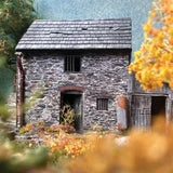 Scale Model Scenery KX084 - OO "Polsue" Barn/Stores & Workshop - OO Gauge