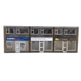 Scale Model Scenery KX089 - OO Low Relief 1970's Terraced Shops - OO Gauge