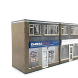 Scale Model Scenery KX089 - OO Low Relief 1970's Terraced Shops - OO Gauge