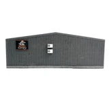 Scale Model Scenery KX093 - OO Ultra-Low Relief Small Modern Industrial Unit End Wall  - OO Gauge