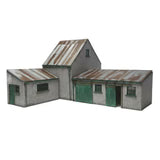 Scale Model Scenery KX094 - OO Stoney's Workshops (Set of 3 Buildings) - OO Gauge
