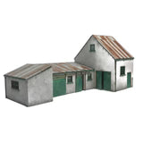 Scale Model Scenery KX094 - OO Stoney's Workshops (Set of 3 Buildings) - OO Gauge