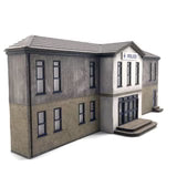 Scale Model Scenery KX109 - OO Low Relief Police Station - OO Gauge