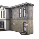 Scale Model Scenery KX109 - OO Low Relief Police Station - OO Gauge