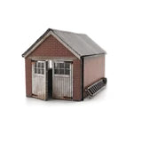 Scale Model Scenery KX117 - OO 1960's Domestic Garage - OO Gauge