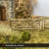 Scale Model Scenery LX001 - OO Five-Bar Gates & Posts (Pack of 3) - OO Gauge