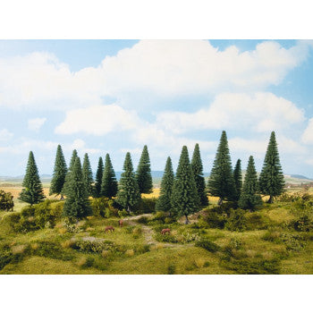 Noch 24643 - Fir Trees (Pack of 16) 4-10cm