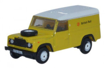 Oxford Diecast NDEF007 - Land Rover Defender LWB Hard Top British Rail