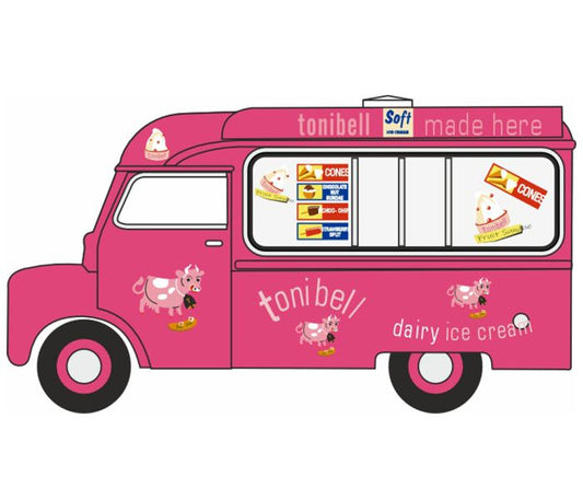 Oxford Diecast 76CA004 - Bedford CA Ice Cream Van Tonibell