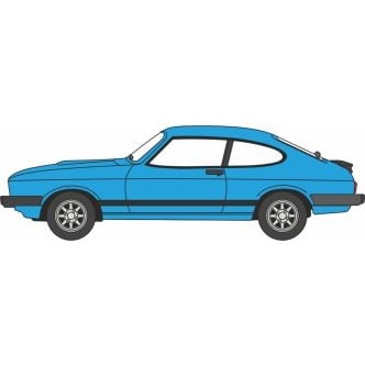 Oxford Diecast 76CAP010 - Ford Capri MkIII Cosmos Blue Metallic