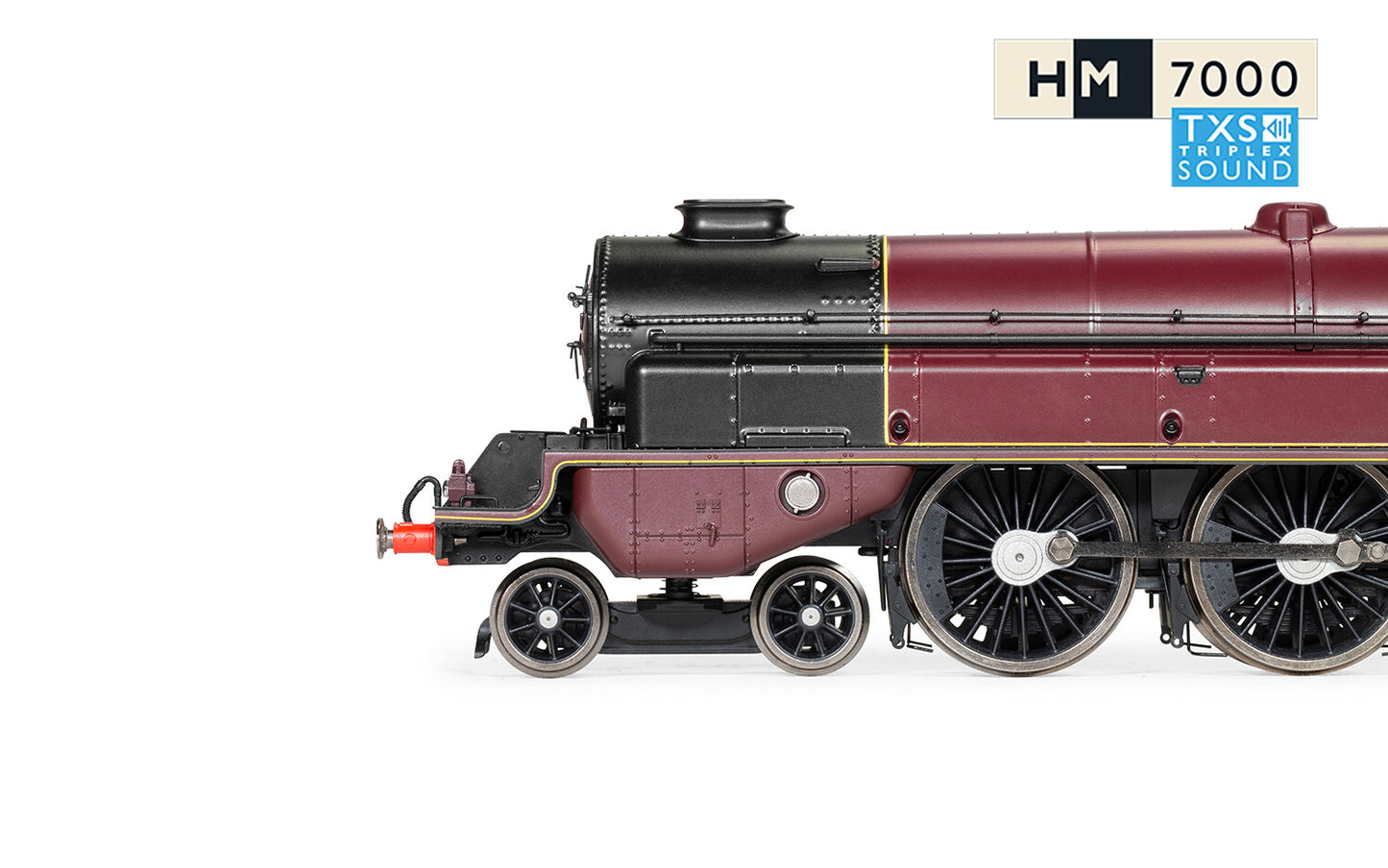 Hornby R30134TXS - LMS Princess Royal Class 'The Turbomotive' 4-6-2 No.6202 (SOUND FITTED)