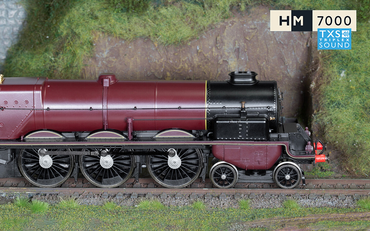 Hornby R30134TXS - LMS Princess Royal Class 'The Turbomotive' 4-6-2 No.6202 (SOUND FITTED)