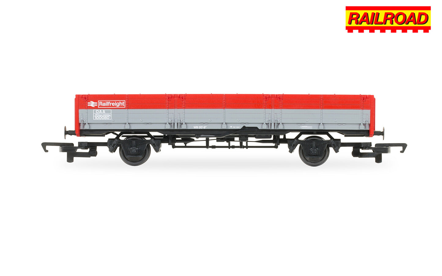 Hornby R60142 - BR Railfreight Open Wagon (OAA) '100080'