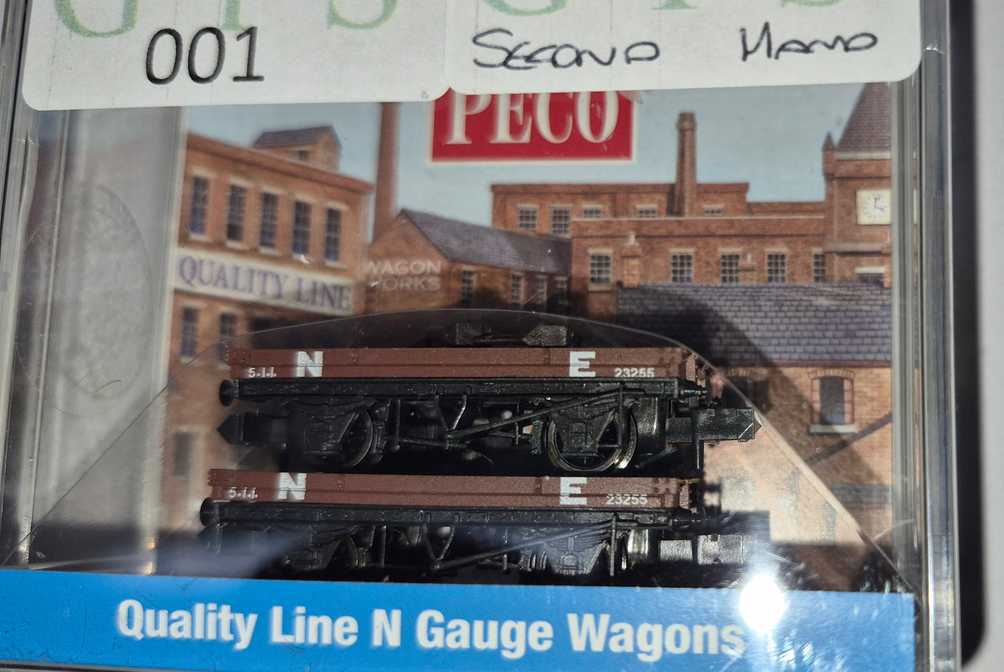 Peco NR-39E - Bolster Wagon (Pair) (PRE OWNED)