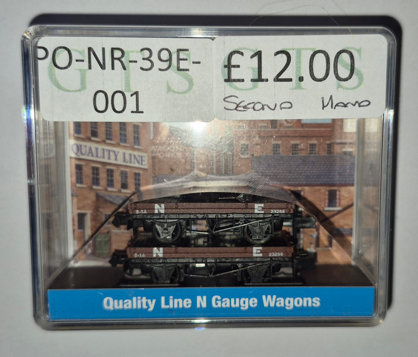 Peco NR-39E - Bolster Wagon (Pair) (PRE OWNED)