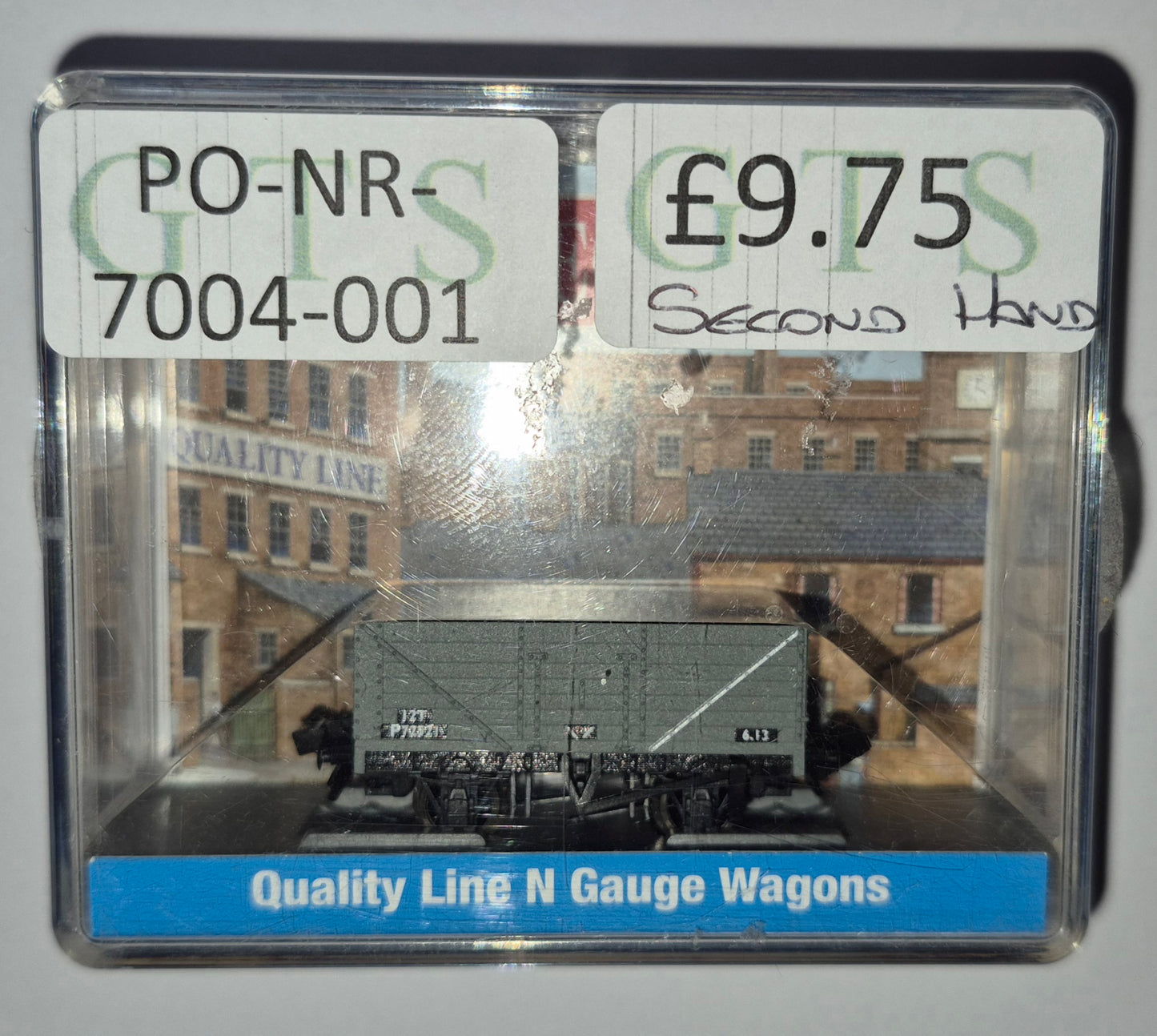 Peco NR-7004B - 9ft 7 Plank Open Wagon BR (PRE OWNED)