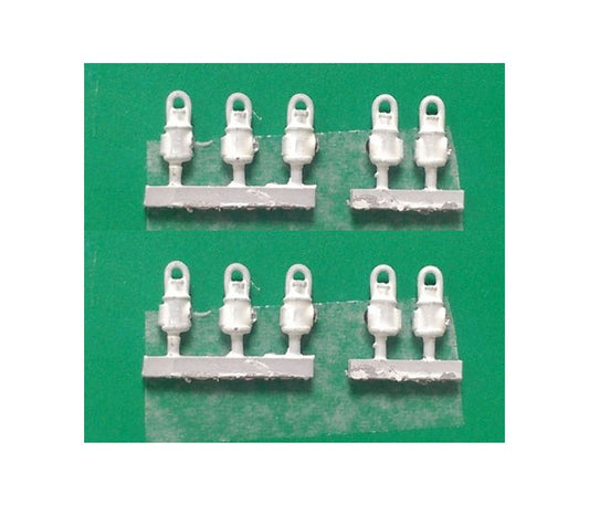 Springside Models DA5-2 - LNER Head & Tail Lamps White (x 10)