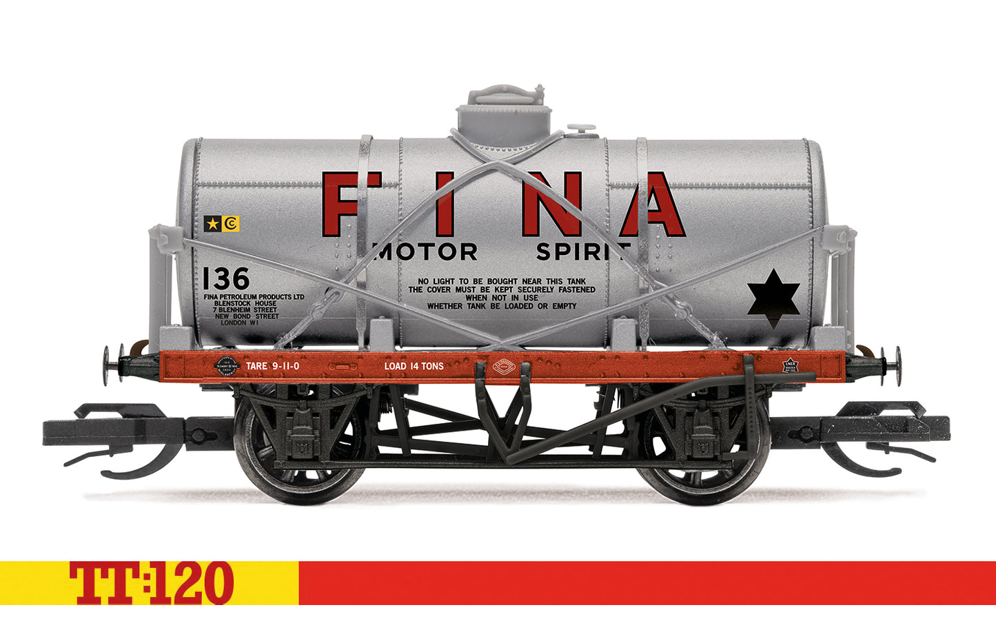 Hornby TT6047 - Fina '136' - 12T Tank Wagon