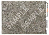 Scale Model Scenery TX220 - OO Old Stone Wall Texture Paper (Pack of 5) - OO Gauge