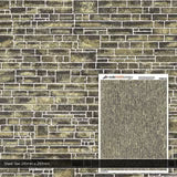 Scale Model Scenery TX268 - OO Yorkshire Stone Texture Paper (Pack of 5) - OO Gauge