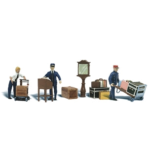 Woodland Scenics A2757 - O Depot Workers & Accessories